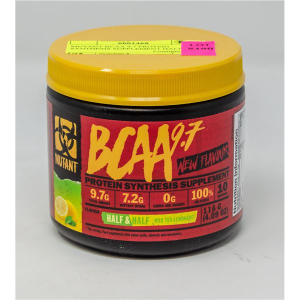 MUTANT BCAA 9.7 PROTEIN SYNTHESIS SUPPLEMENT HALF