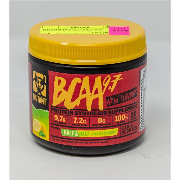 MUTANT BCAA 9.7 PROTEIN SYNTHESIS SUPPLEMENT HALF