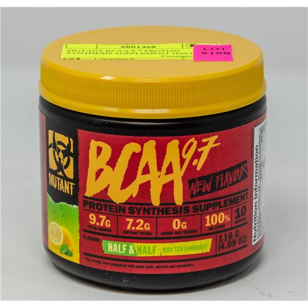 MUTANT BCAA 9.7 PROTEIN SYNTHESIS SUPPLEMENT 116G
