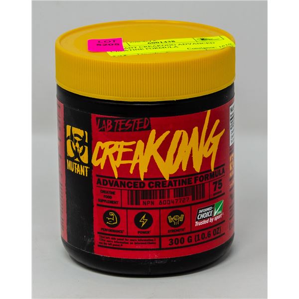 MUTANT CREAKONG ADVANCED CREATINE FORMULA