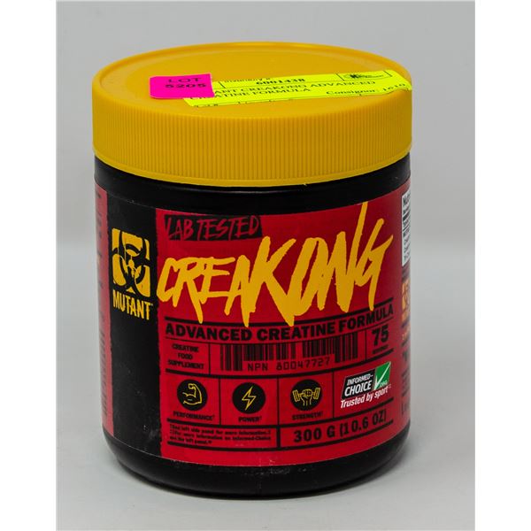 MUTANT CREAKONG ADVANCED CREATINE FORMULA