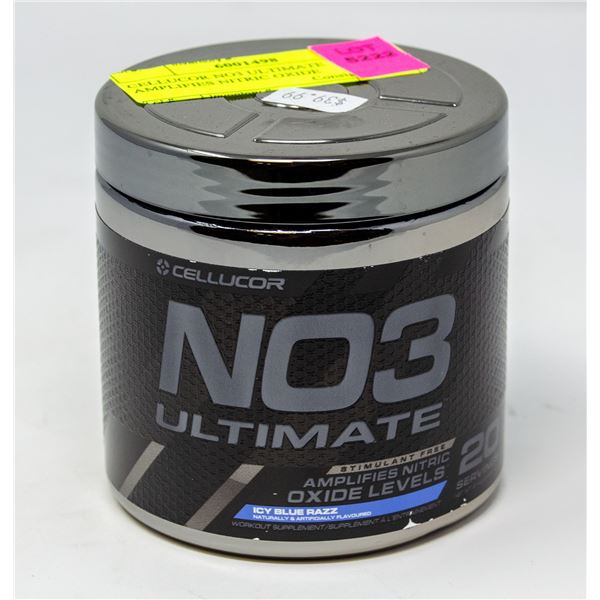 CELLUCOR NO3 ULTIMATE AMPLIFIES NITRIC OXIDE