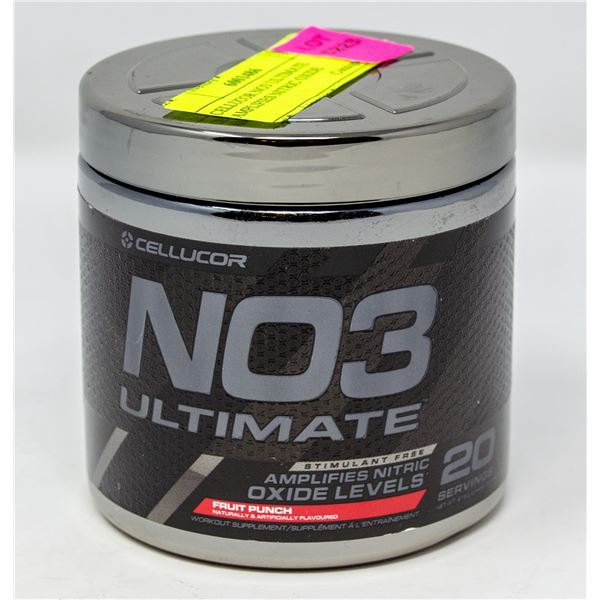 CELLUCOR NO3 ULTIMATE AMPLIFIES NITRIC OXIDE