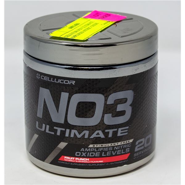 CELLUCOR NO3 ULTIMATE AMPLIFIES NITRIC OXIDE