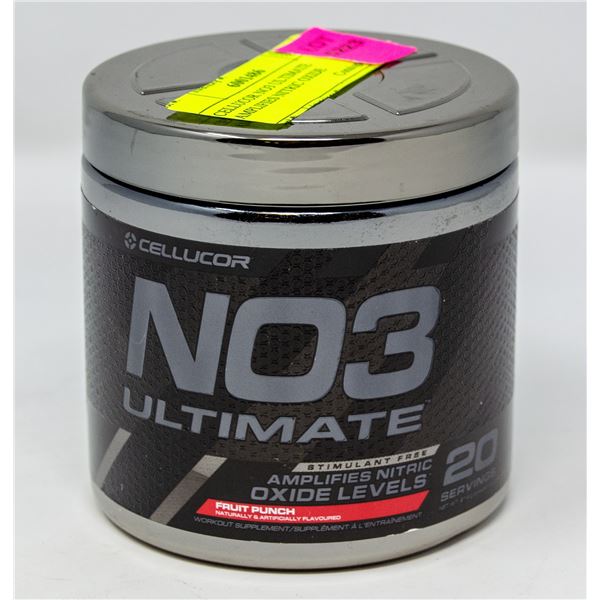 CELLUCOR NO3 ULTIMATE AMPLIFIES NITRIC OXIDE