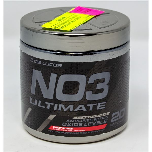 CELLUCOR NO3 ULTIMATE AMPLIFIES NITRIC OXIDE