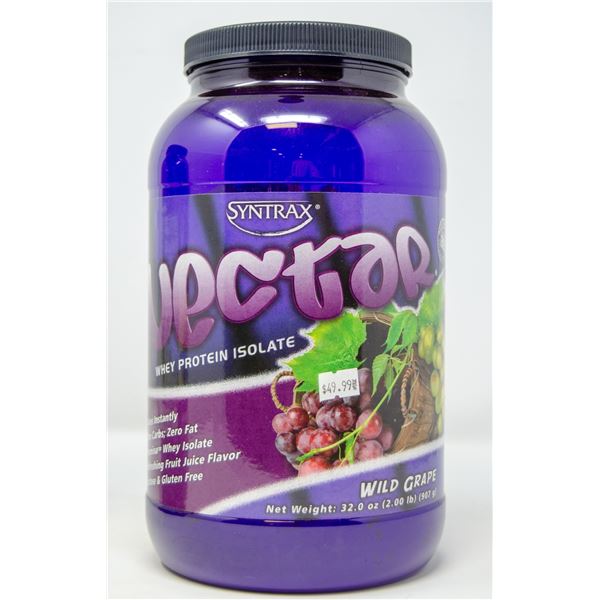 SYNTRAX NECTAR WHEY PROTEIN ISOLATE WILD GRAPE
