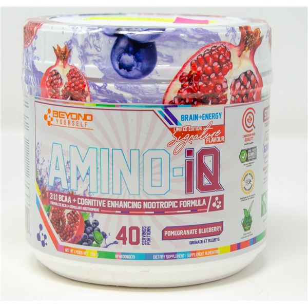 BEYOND AMINO-IQ 3:1:1 BCAA+COGNITIVE ENHANCING
