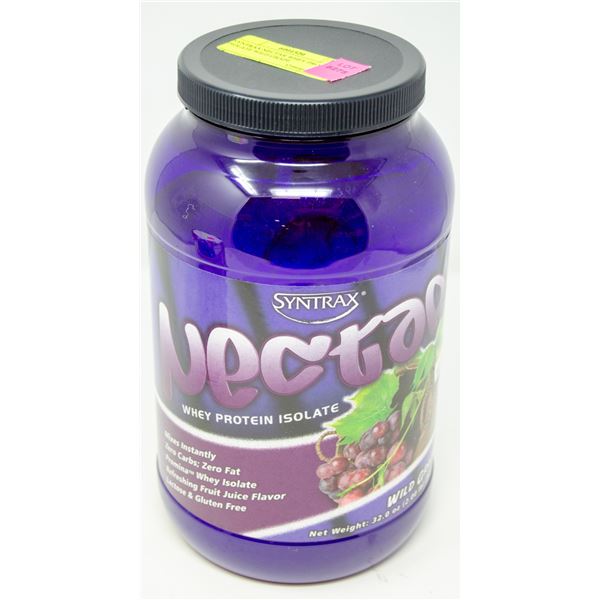 SYNTRAX NECTAR WHEY PROTEIN ISOLATE WILD GRAPE