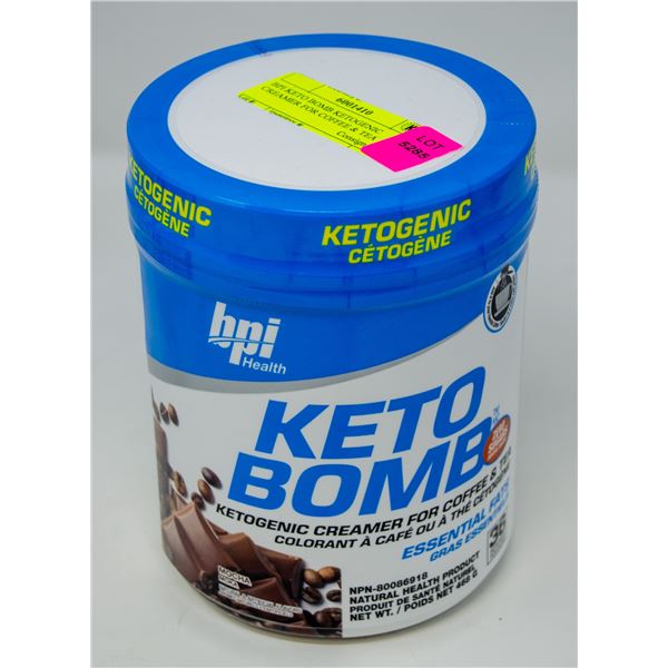 BPI KETO BOMB KETOGENIC CREAMER FOR COFFEE & TEA