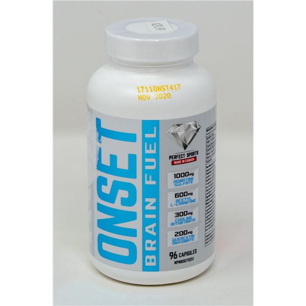 PERFECT SPORTS ONSET BRAIN FUEL 96 CAPSULES