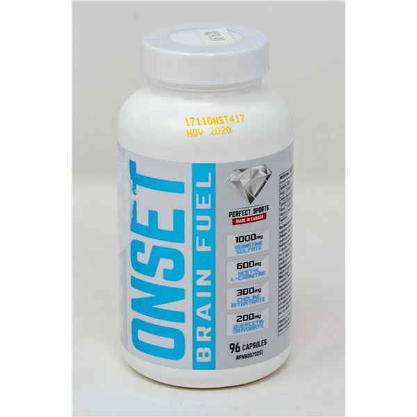 PERFECT SPORTS ONSET BRAIN FUEL 96 CAPSULES