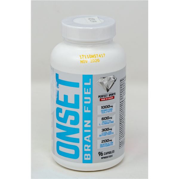 PERFECT SPORTS ONSET BRAIN FUEL 96 CAPSULES