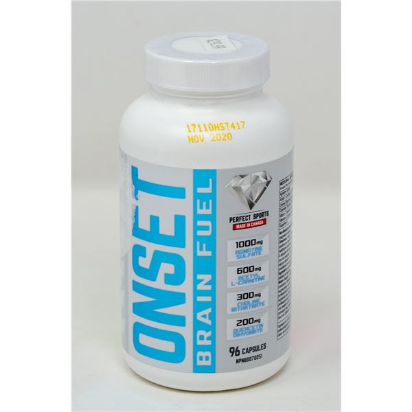 PERFECT SPORTS ONSET BRAIN FUEL 96 CAPSULES