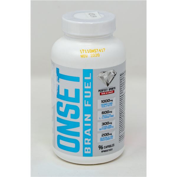 PERFECT SPORTS ONSET BRAIN FUEL 96 CAPSULES