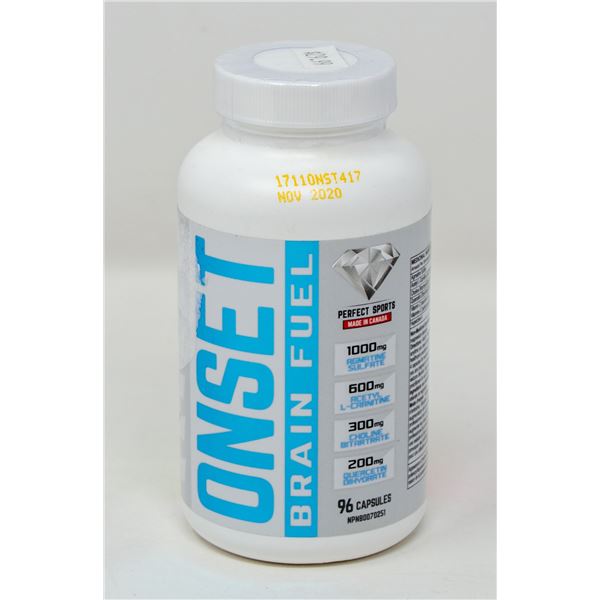 PERFECT SPORTS ONSET BRAIN FUEL 96 CAPSULES