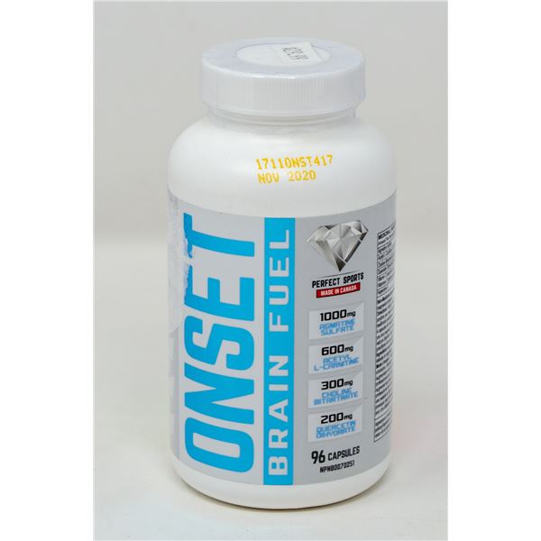 PERFECT SPORTS ONSET BRAIN FUEL 96 CAPSULES
