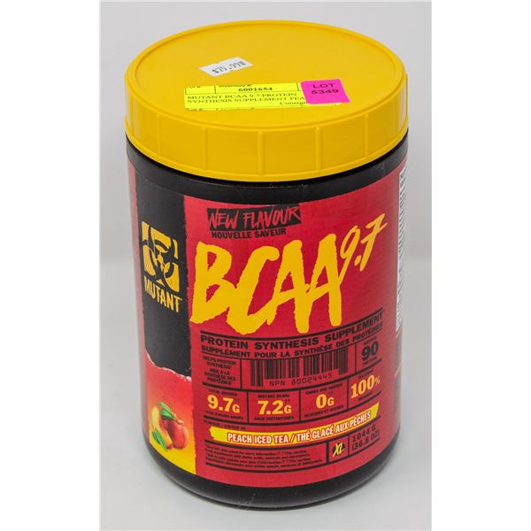 MUTANT BCAA 9.7 PROTEIN SYNTHESIS SUPPLEMENT PEACH