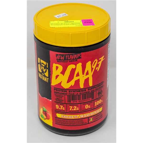 MUTANT BCAA 9.7 PROTEIN SYNTHESIS SUPPLEMENT PEACH