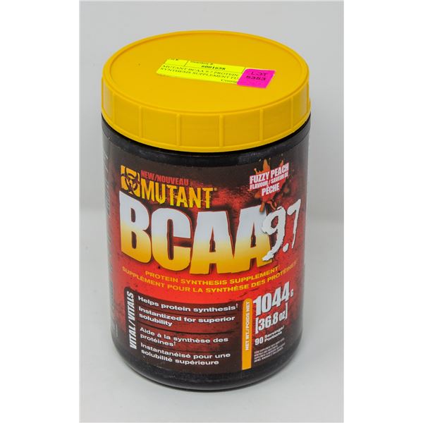 MUTANT BCAA 9.7 PROTEIN SYNTHESIS SUPPLEMENT PEACH