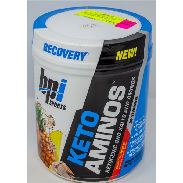 BPI SPORTS KETO AMINOS KETOGENIC BHB SALTS &