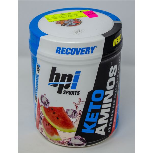 BPI SPORTS KETO AMINOS KETOGENIC BHB SALTS &