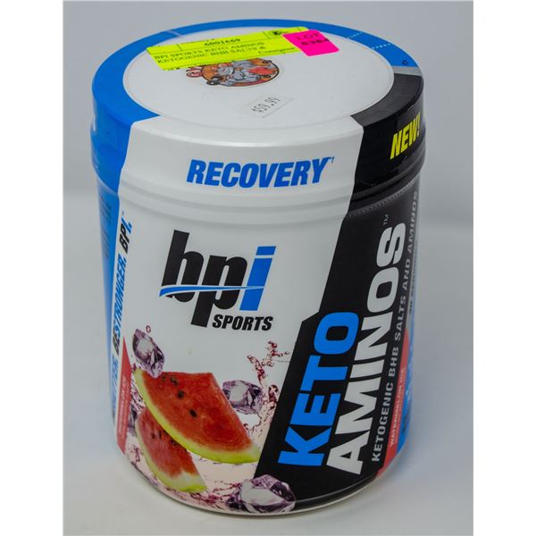 BPI SPORTS KETO AMINOS KETOGENIC BHB SALTS &
