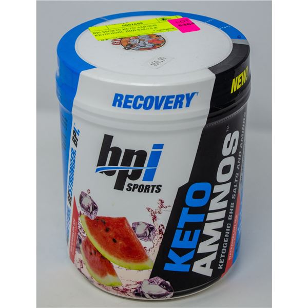 BPI SPORTS KETO AMINOS KETOGENIC BHB SALTS &