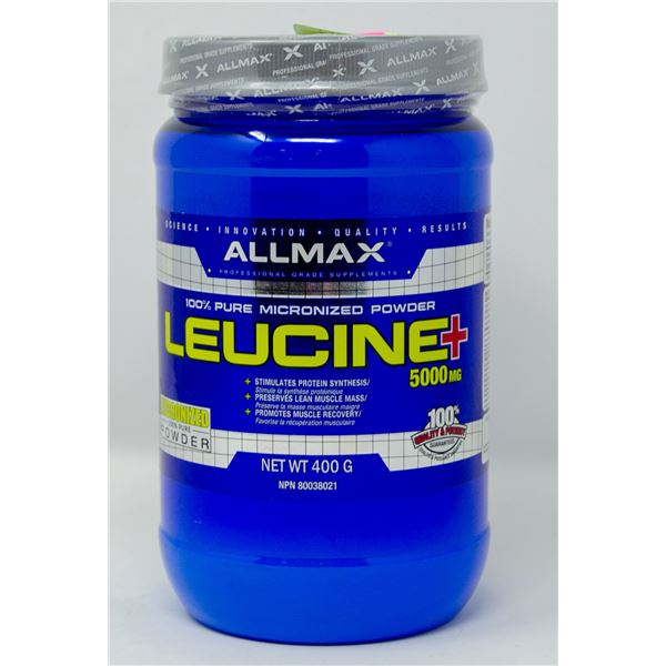 ALLMAX LEUCINE+ 5000MG 100% PURE MICRONIZED POWDER