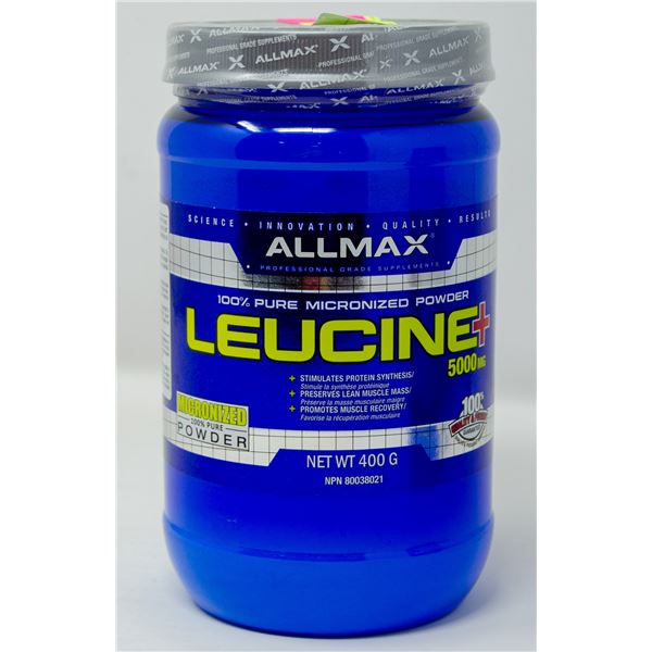 ALLMAX LEUCINE+ 5000MG 100% PURE MICRONIZED POWDER