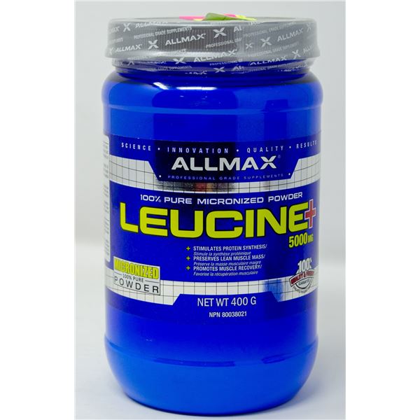 ALLMAX LEUCINE+ 5000MG 100% PURE MICRONIZED POWDER