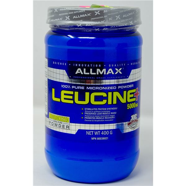 ALLMAX LEUCINE+ 5000MG 100% PURE MICRONIZED POWDER