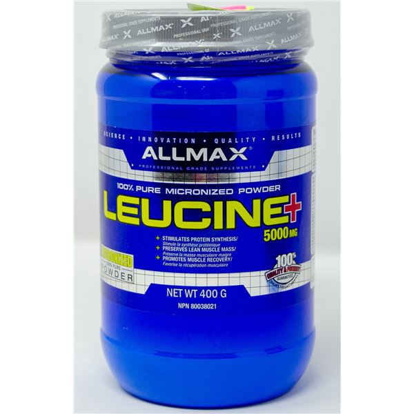 ALLMAX LEUCINE+ 5000MG 100% PURE MICRONIZED POWDER