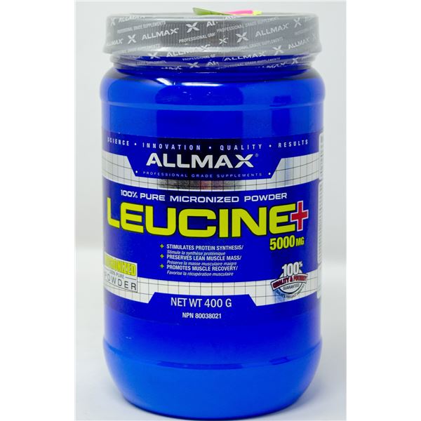 ALLMAX LEUCINE+ 5000MG 100% PURE MICRONIZED POWDER