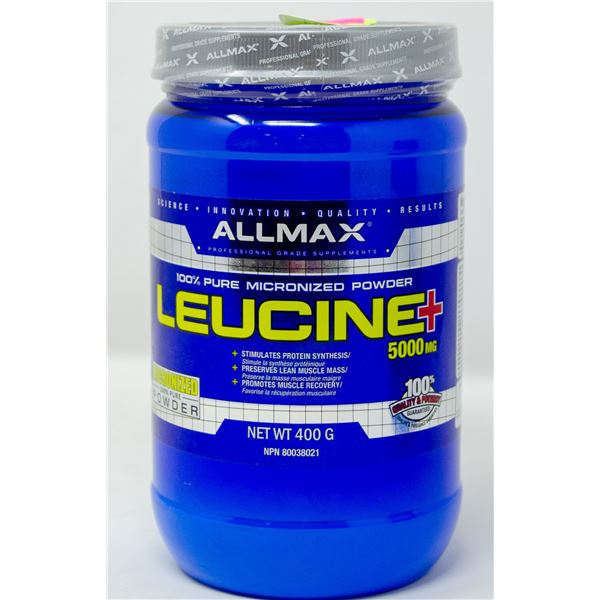 ALLMAX LEUCINE+ 5000MG 100% PURE MICRONIZED POWDER