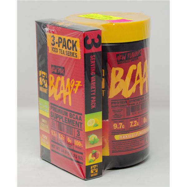 MUTANT BCAA 9.7 PROTEIN SYNTHESIS SUPPLEMENT PEACH