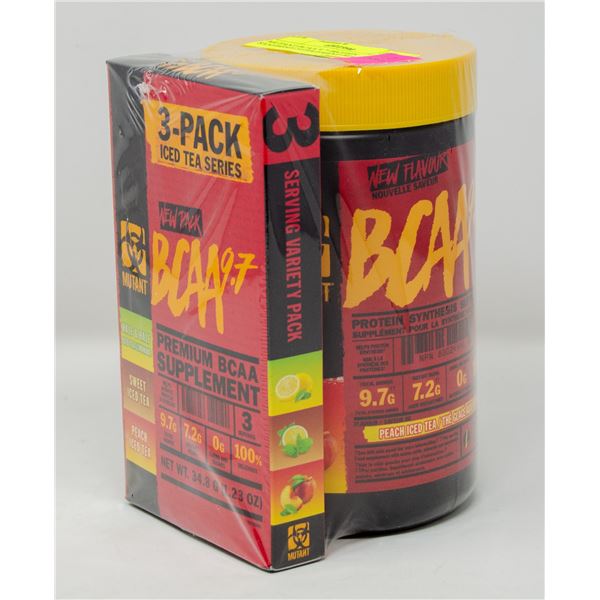 MUTANT BCAA 9.7 PROTEIN SYNTHESIS SUPPLEMENT PEACH