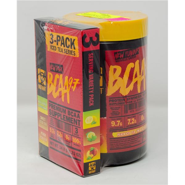 MUTANT BCAA 9.7 PROTEIN SYNTHESIS SUPPLEMENT PEACH