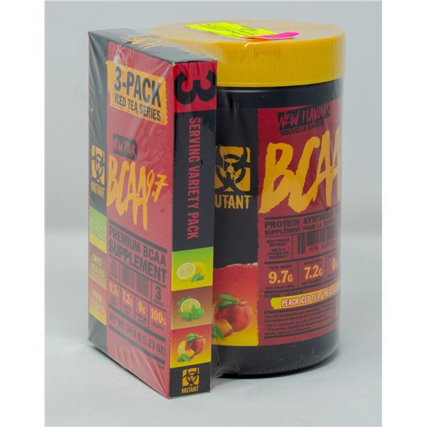 MUTANT BCAA 9.7 PROTEIN SYNTHESIS SUPPLEMENT PEACH