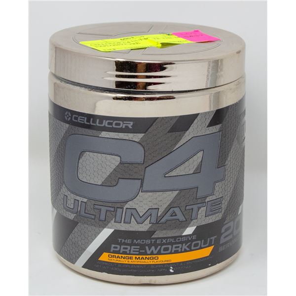 CELLUCOR C4 ULTIMATE THE MOST EXPLOSIVE PRE
