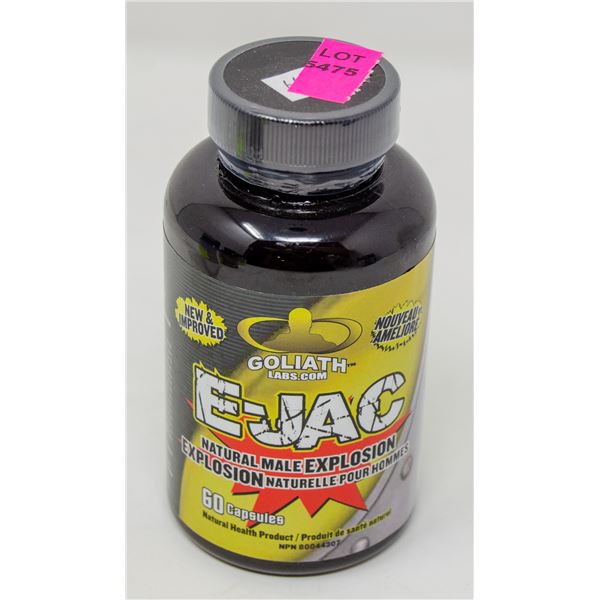 GOLIATH E-JAC NATURAL MALE EXPLOSION 60 CAPSULES