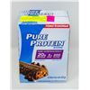 Image 1 : BOX OF 6 PURE PROTEIN BARS CHEWY CHOCOLATE CHIP