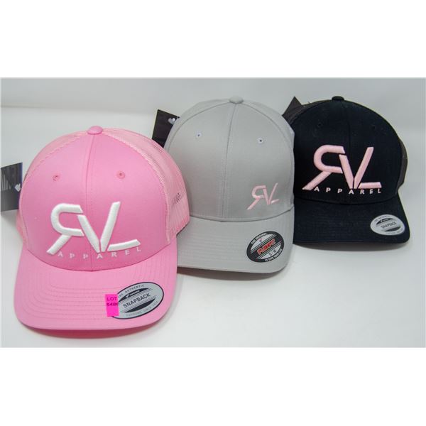 LOT OF THREE ASSORTED REVIVAL HATS