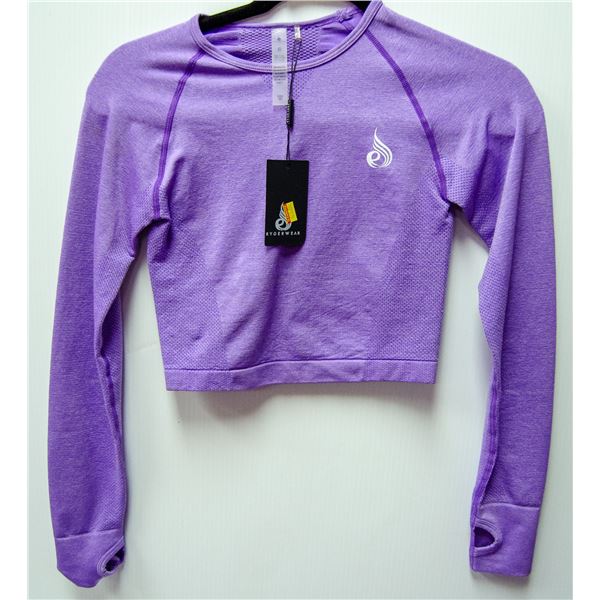 NEW RYDERWEAR LONGSLEEVE CROP SZ XS RETAIL $59.99