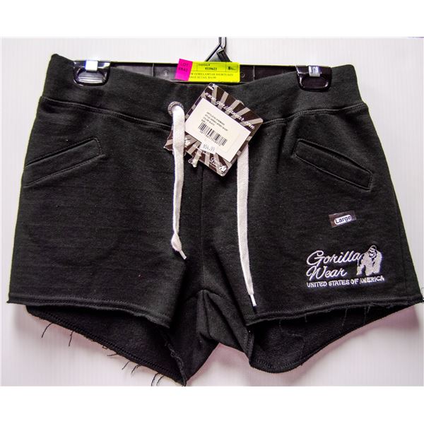 NEW GORILLAWEAR SHORTS SIZE LARGE RETAIL $54.99