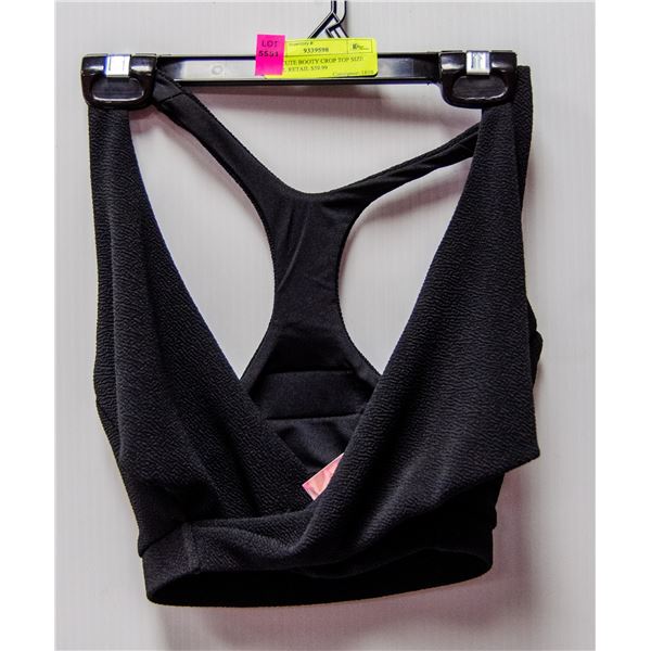 NEW CUTE BOOTY CROP TOP SIZE SMALL RETAIL $59.99