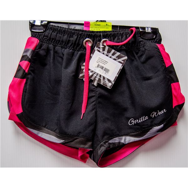 NEW GORILLAWEAR SHORTS SIZE SMALL RETAIL $54.99
