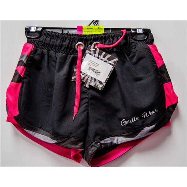 NEW GORILLAWEAR SHORTS SIZE SMALL RETAIL $54.99