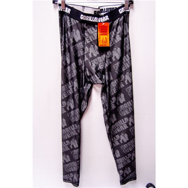 NEW GORILLAWEAR MENS TIGHTS SIZE LG RETAIL $69.99