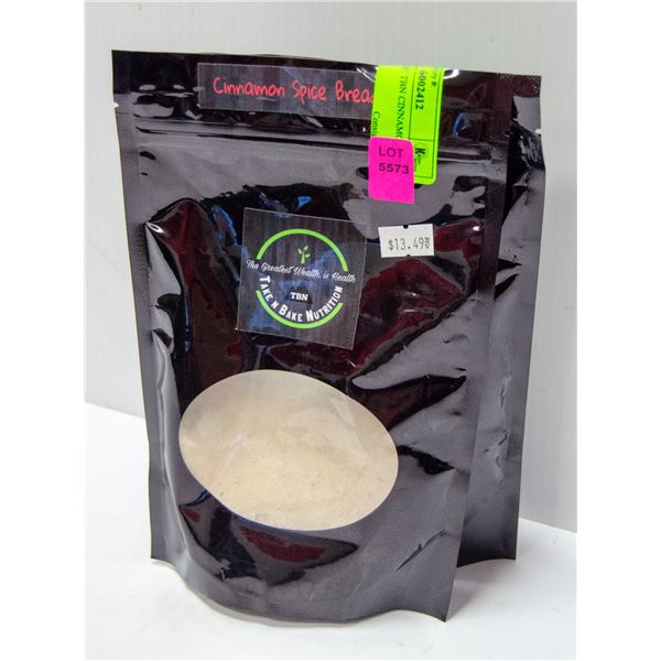 TWO BAGS OF TBN CINNAMON SPICE BREAD MIX